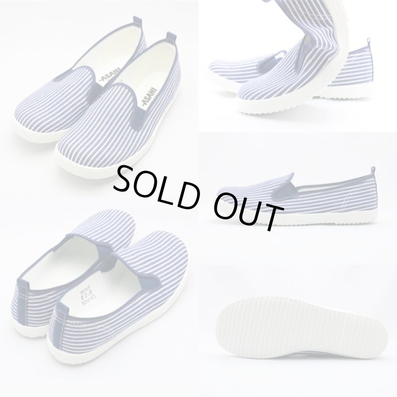 画像5: レディーススニーカー「アサヒL01K」 (ASAHI,運動靴キャンバススニーカー,女性用,22〜24.5cm,脱ぎ履きしやすい) (5)