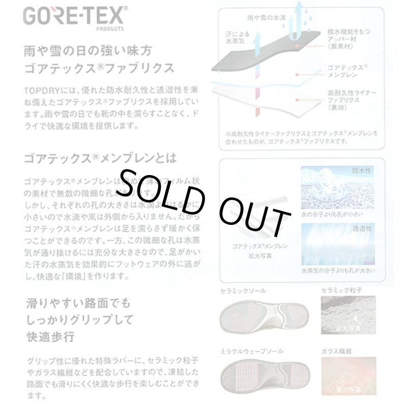 画像3: 送料無料トップドライ「レディースエレガンスパンプス」 (防水,滑らない,ファスナー付き,日本製,ゴアテックス,雨の日,雪の日) (3)