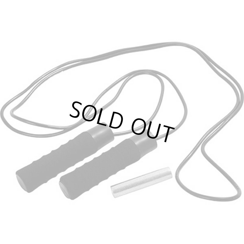 画像2: ウェイトジャンプロープ2(縄跳び,負荷付きグリップ,トレーニング,筋トレ,なわとび用ロープ,腕力,ダイエット,持久力,400g) (2)