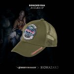 画像2: BIOHAZARD BSAA メッシュキャップ（バイオハザード/BODYMAKER/ボディメーカー/帽子/フリーサイズ/サバゲー/ストリート） (2)