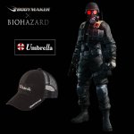 画像1: BIOHAZARD Umbrella メッシュキャップ（バイオハザード/BODYMAKER/ボディメーカー/帽子/フリーサイズ/S.T.A.R.S./BSAA/Umbrella/ロゴ/サバゲー/ストリート） (1)