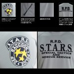 画像3: BIOHAZARD S.T.A.R.S. BM・DRYハーフスリーブGRAY(グレー,バイオハザード,メンズ,半袖,Tシャツ,インナーウェア,スポーツインナー) (3)
