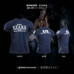 画像2: BIOHAZARD S.T.A.R.S. BM・DRYハーフスリーブ（バイオハザード/BODYMAKER/ボディメーカー/半袖Tシャツ/速乾/伸縮/スポーツ） (2)