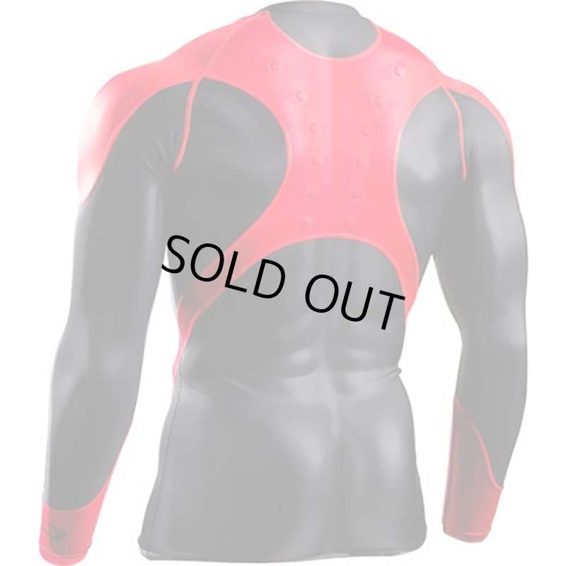 画像5: B.C.G磁気トレーニングインナー「ロングスリーブ1」(医療機器/磁気健康ギア永久磁石/血行改善/筋肉のコリの回復/長袖Tシャツ/ボディメーカー/コラントッテ) (5)