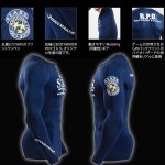 画像3: BIOHAZARD S.T.A.R.S. BM・GEARロングスリーブ（バイオハザード/BODYMAKER/ボディメーカー/長袖Tシャツ/速乾/伸縮/インナー） (3)