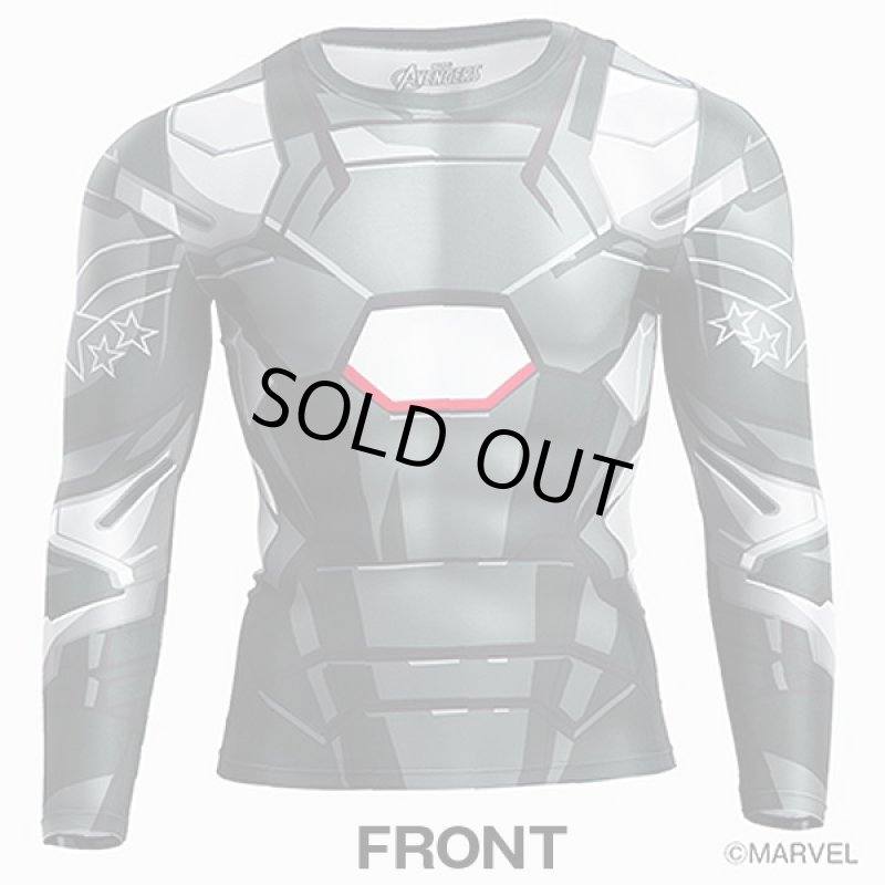 画像2: ウォーマシンBM・GEARロングスリーブ(高機能インナー,MARVEL,マーベル,ジャストフィット,吸汗,速乾,伸縮) (2)