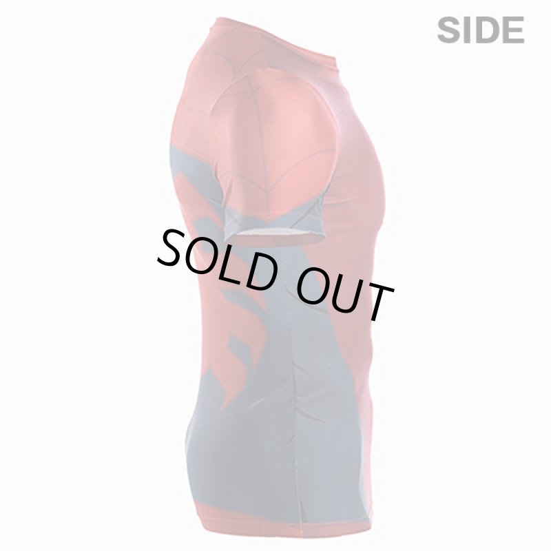 画像4: スパイダーマンBM・GEARハーフスリーブ (メンズ,半袖,ソフトコンプレッションTシャツ,高機能インナー,MARVEL,吸汗,速乾,伸縮) (4)