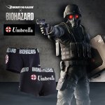 画像1: BIOHAZARD Umbrella ボクサーパンツ(バイオハザード,メンズ,アンダーウェア,下着,フロント前開き,コットン,綿,ポリウレタン,伸縮性) (1)