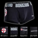 画像3: BIOHAZARD Umbrella ボクサーパンツ(バイオハザード,メンズ,アンダーウェア,下着,フロント前開き,コットン,綿,ポリウレタン,伸縮性) (3)