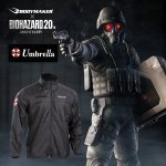 画像1: BIOHAZARD Umbrella BM・ウインドブレイカー（バイオハザード,BODYMAKER,ボディメーカー,長袖,トップス,ポリエステル,スポーツ,サバゲー) (1)