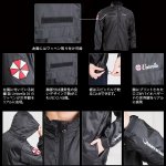 画像4: BIOHAZARD Umbrella BM・ウインドブレイカー（バイオハザード,BODYMAKER,ボディメーカー,長袖,トップス,ポリエステル,スポーツ,サバゲー) (4)