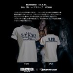 画像3: BIOHAZARD 20TH S.T.A.R.S. BM・DRY WOMENハーフスリーブ（バイオハザード/BODYMAKER/半袖Tシャツ/レディース) (3)