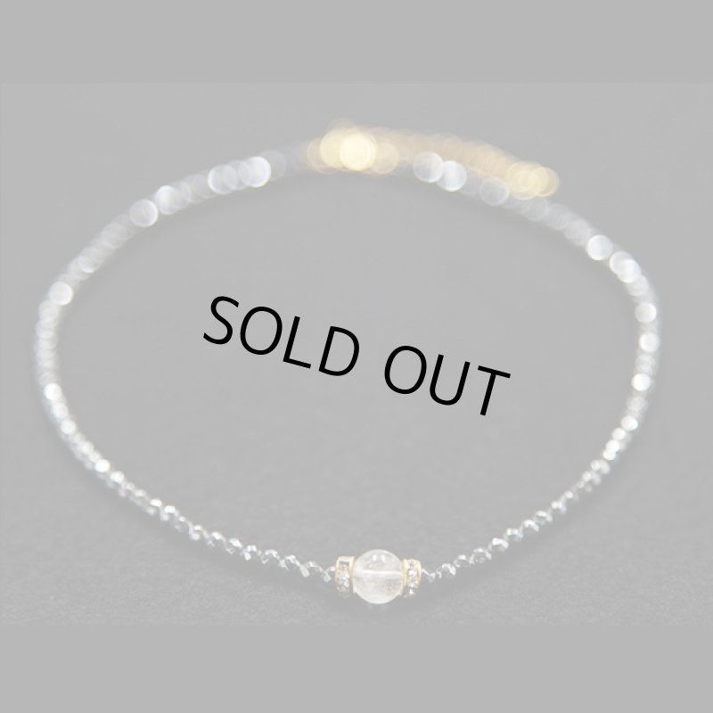 画像3: Universe(ユニバース)ゴールドヘマタイトネックレス(開運祈願,金運アップ祈願,ネックレス,天然石,ルチルクォーツ,ボタンカットヘマタイト,男女兼用) (3)