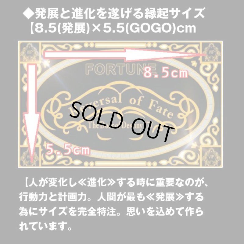 画像4: プラチナマネーカード(ゴールド,漆黒,ブラック,金運カラー,金運色,財布に) (4)