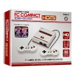 画像1: エフシーコンパクトHDMI「FC互換機」(ＦＣコンパクト,クリア,色鮮やか,懐かしの名機,本体,コントローラ2個,ACアダプター) (1)