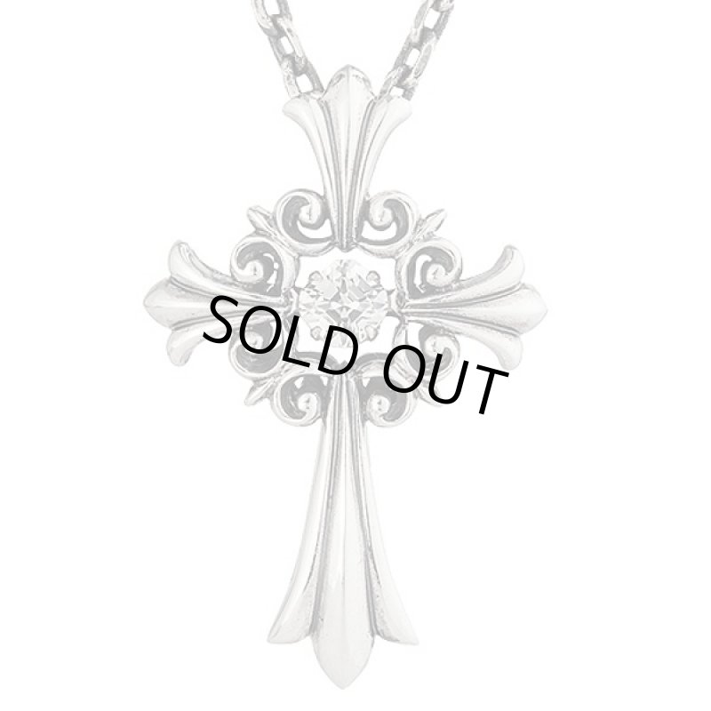 画像2: クロスフォーニューヨーク for menダンシングストーンリリーオブクロス(Crossfor New York,ペンダント,Dancing Stone,キュービックジルコニア） (2)