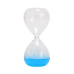 画像2: 泡時計ブルー(卓上インテリア小物,砂時計風泡時計,ユニークな泡時計) (2)