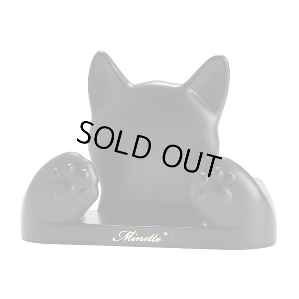 ネコメガネスタンド 眼鏡スタンド メガネ置き インテリア 卓上 ネコグッズ クロネコグッズ ギフト プレゼント Cha