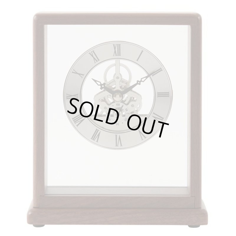 画像3: 送料無料銀の時計 (置時計,インテリア時計,クロック,ギフト用品,父の日ギフト,お祝い,木製置時計,天然木フレーム) (3)