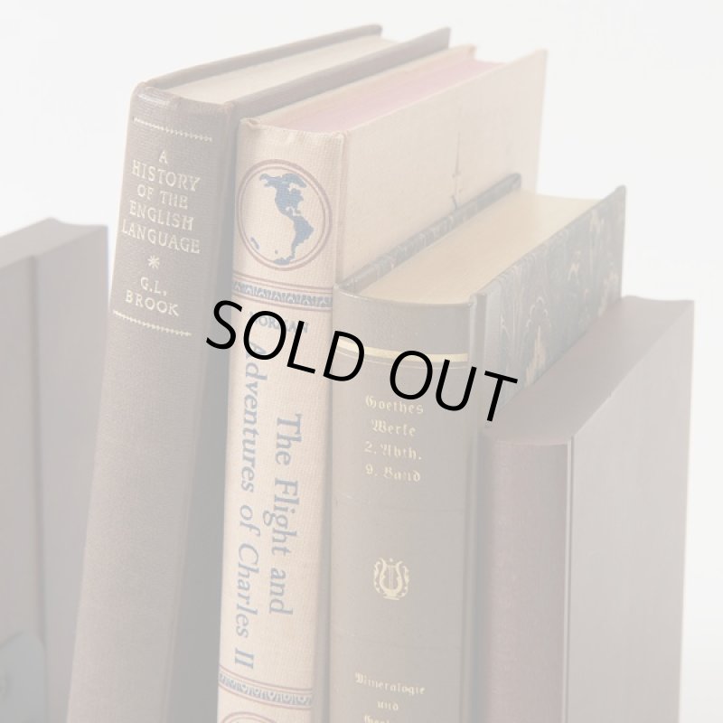 画像5: 木製ブックエンド (本立て,卓上ブックエンド,天然木,インテリア,机上父の日,贈り物,プレゼント) (5)