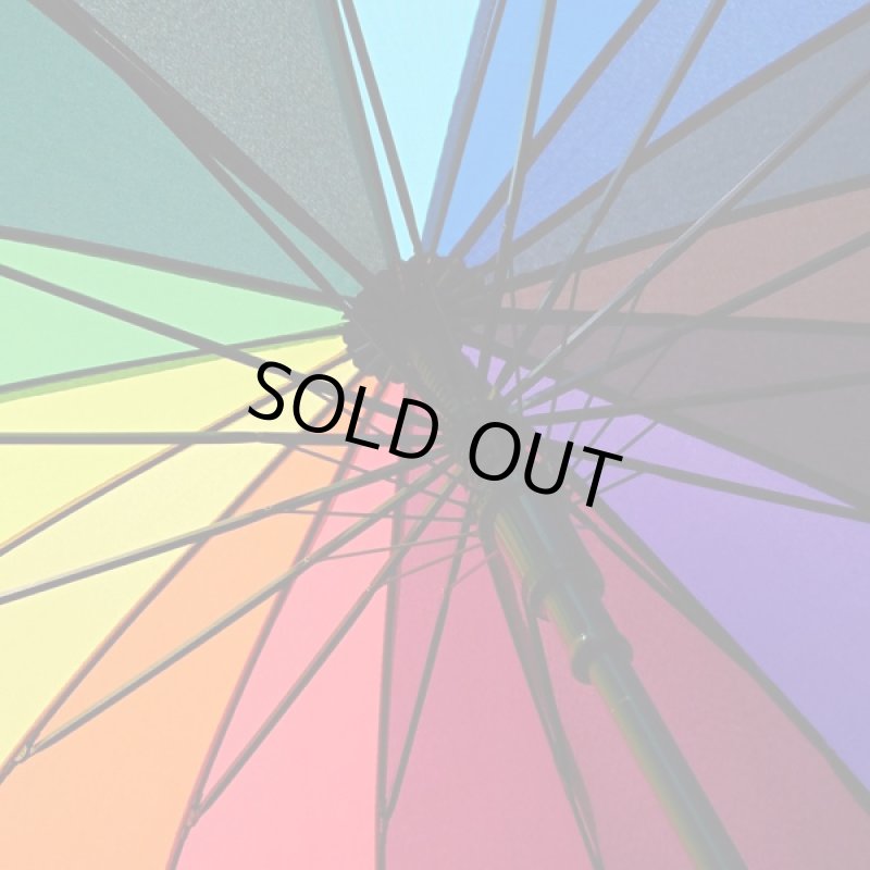 画像4: 16パステルカラーアンブレラ(レディース傘、キッズ傘、梅雨対策グッズ、ワンタッチ傘、男女兼用) (4)