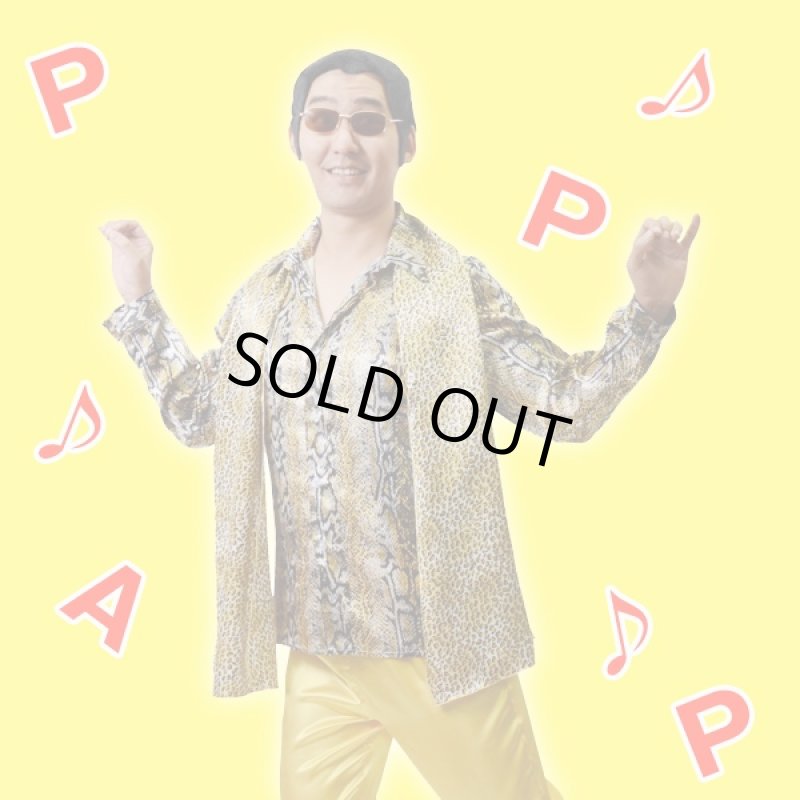 画像2: 踊るハデなオジサンコスチューム(コスプレ,衣装,宴会芸,宴会ネタ,PPAP,ピコ,太郎,蛇柄,豹柄,男女兼用) (2)