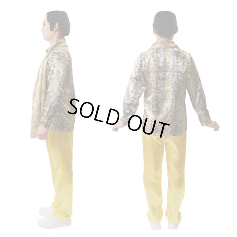 画像3: 踊るハデなオジサンコスチューム(コスプレ,衣装,宴会芸,宴会ネタ,PPAP,ピコ,太郎,蛇柄,豹柄,男女兼用) (3)