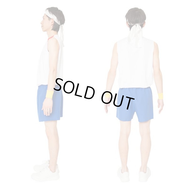 画像3: 空前絶後の叫べ!元気が出るタンクトップ4点セット (コスプレ,コスチューム,超絶孤高のピン芸人,サンシャイン風,仮装,変装,宴会芸,一発芸) (3)