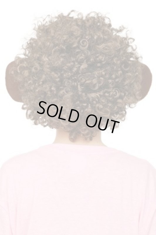 画像2: おさるアフロ(かぶりもの/ウィッグ/猿/モンキー/申/2016年干支/大人用/男女兼用/コスプレ) (2)