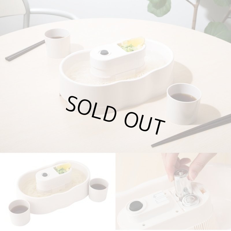 画像2: 流しそうめんはじめました(家庭用,流しそうめん器,カップ2個付き,電池式,夏,ホームパーティ) (2)