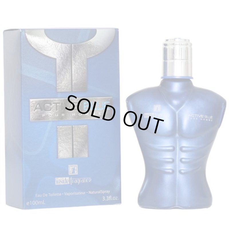画像2: 香水「インサイドフレグランス」ACTIVE BLUE HOMME(アクティブブルー)オードトワレ100ml(パフューム,メンズ,フレグランス) (2)