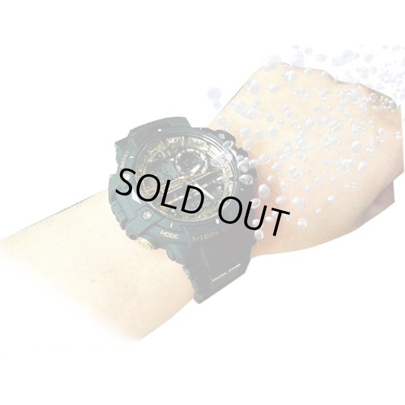 画像5: T-Sportsアナデジ・マルチフィールドウォッチ(メンズ,腕時計,100メートル防水,アナデジ,マルチファンクション,アラーム) (5)