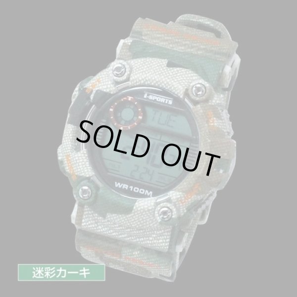 T-sportsカモフラデジタルウォッチ(クレファー/CREPHA/腕時計 T-sportsカモフラデジタルウォッチ(クレファー/CREPHA/腕時計