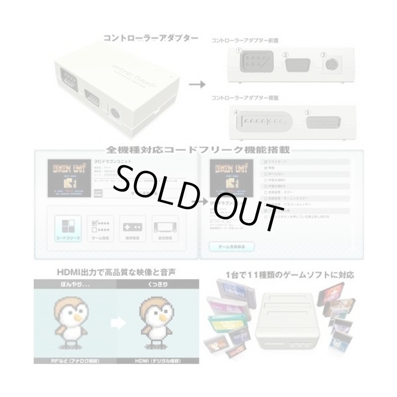 画像3: 送料無料!11種対応レトロゲーム互換機「レトロフリーク」(FC/SFC/GB/GBA/1台で11機種/ゲームソフト) (3)