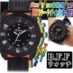 画像1: B.F.Fウォッチ（メンズ,時計,7カラー,ライティングウォッチ,フラッシュ,ビッグフェイス,腕時計） (1)