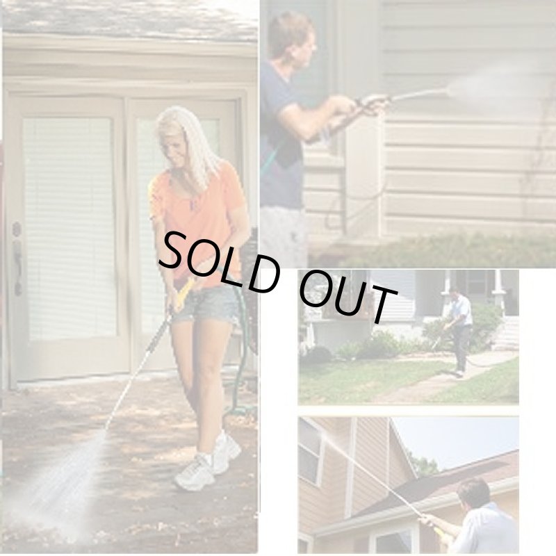 画像3: 高圧洗浄パワー!ウォーターズーム(車洗車/壁面/窓/床/タイル/洗浄/水道ホース接続/大掃除/そうじ/年末) (3)