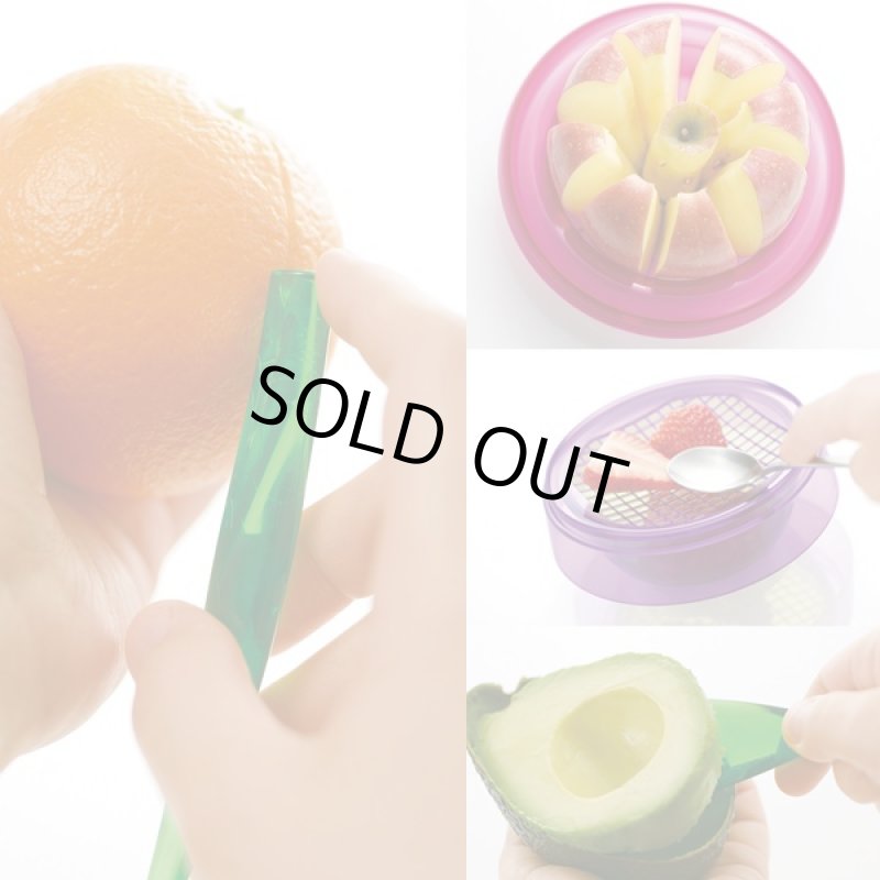 画像3: 10キッチンツール「フルーツプラント」(フルーツカッター,おろし器,レモンしぼり器,アボカドスクープ ,アップルカッター,レモン絞り器,) (3)