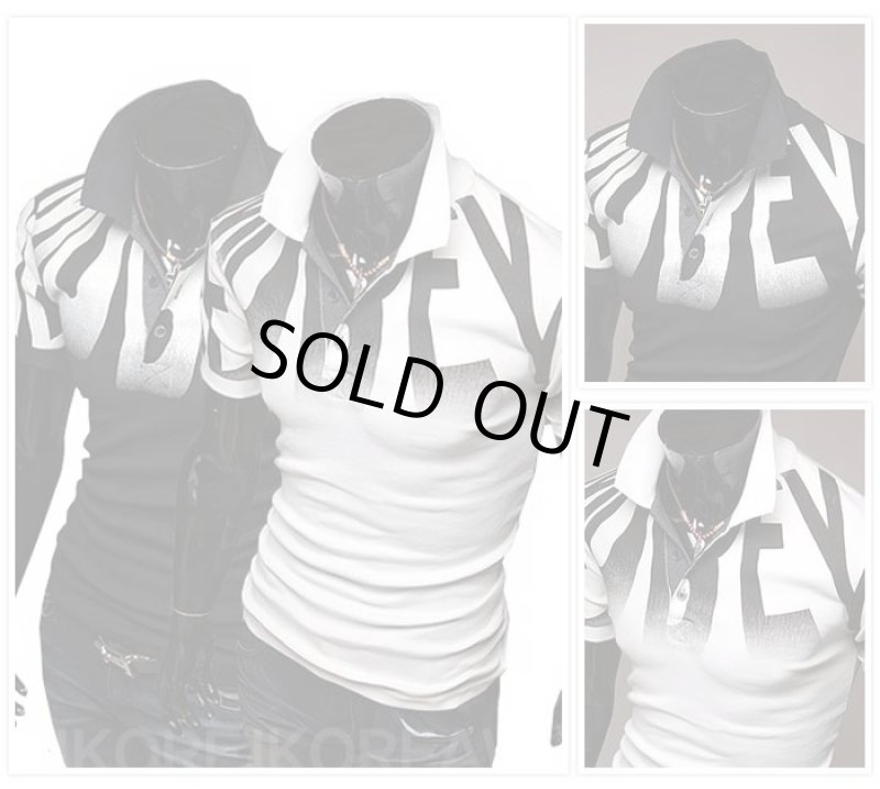 画像5: サークルグラフィックスマートポロ（ウェア/半袖/綿/コットン/ポリエステル/英文字/ネック/アルファベット/スリム/サラッと爽快） (5)