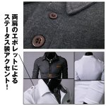 画像5: エポレットロングスリーブポロシャツ(メンズ,長袖,ブランド,ファッション,POLO,レザータグ,コットン,ポリエステル,スパイスポロ) (5)