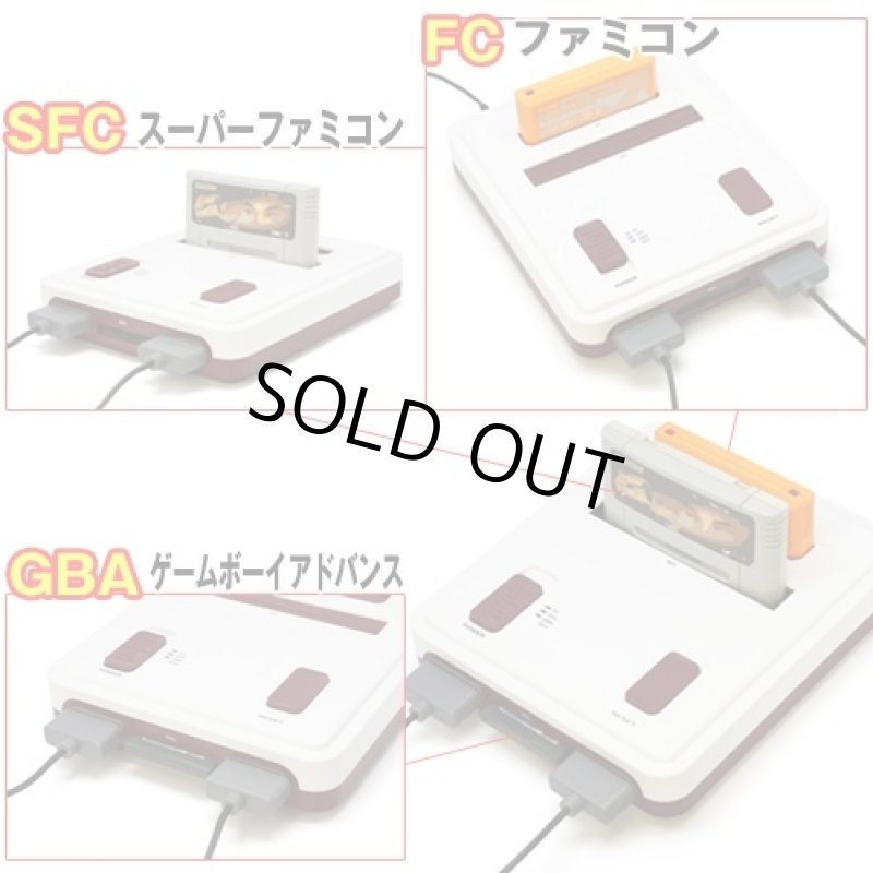 画像2: 送料無料!レトロ3(レトロトライ)(FC/SFC/GBA互換機) (2)