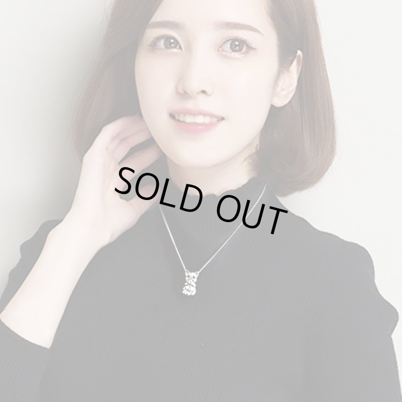 画像3: おねがいにゃんこオニキスペンダント(猫,,シルバー925,つぶらな瞳,可愛い子猫,手を合わせ,お願いポーズ,開運,開運祈願) (3)