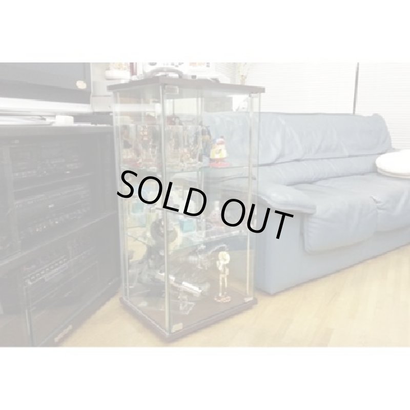 画像2: 背面ミラー付きガラスコレクションラック【90cmタイプ】 (2)