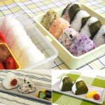 画像5: 送料無料！1度に6個!おにぎりメーカー6 (おむすび,お弁当,朝,簡単,調理,キッチン,お母さん,遠足,運動会,行楽,パーティー,旅行) (5)