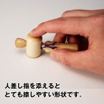 画像3: 八方吉祥彫りオーダー「打出の小槌印鑑」（小槌/開運彫り/実印/銀行/印/認印/オーダーメイド,名入れ） (3)