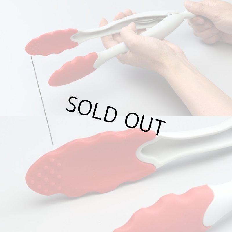 画像2: フェリオシリコントングセット(Felio,キッチングッズ,アイデア調理器具,便利トング,食洗機対応,シリコン製) (2)