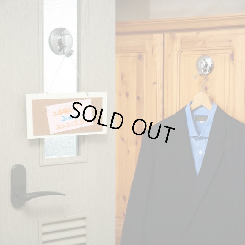 画像2: マジックロックシングルフック2個セット(超強力吸盤、吸着力強力、汚れない吸盤、何度も使える吸盤、吊り下げフック) (2)