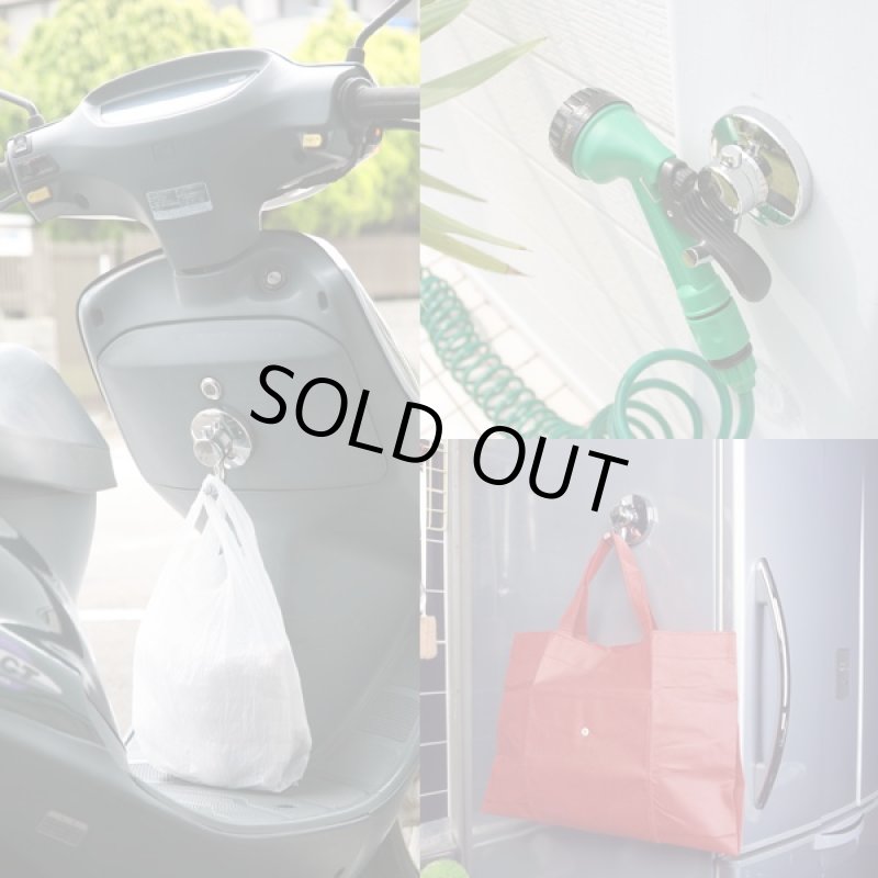 画像4: マジックロックシングルフック2個セット(超強力吸盤、吸着力強力、汚れない吸盤、何度も使える吸盤、吊り下げフック) (4)