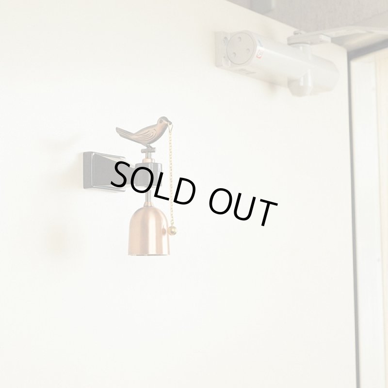 画像2: 小鳥の美しき鐘 玄関ベル(呼び鈴,音色,ドア,引き戸,鳥,鐘,ベル,職人,日本,お知らせ,バード,金属,防犯,インテリア,フロア) (2)
