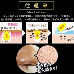 画像4: OTOKO・KAKUMEIクレイスムースパック (男性化粧品,フェイスパック,毛穴の黒ずみ,肌のザラつき泥パック,洗い流す,脂性肌対策) (4)