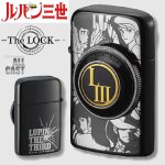 画像1: （送料無料）ルパン三世 「ザ・ロック」ロンソンライターオールキャスト(LUPIN,オイルライター,RONSON,トリックデザイン） (1)